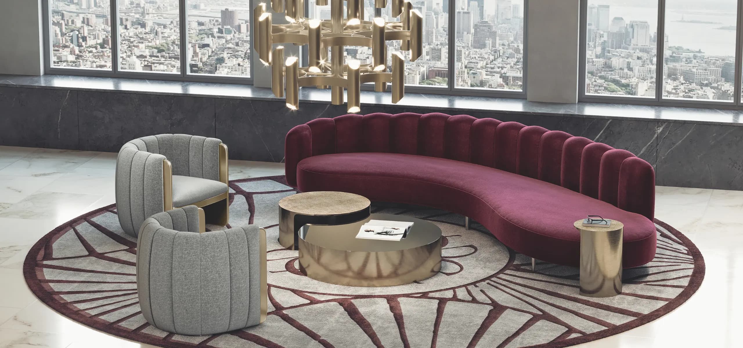 Penthouse Livings flagship showroom interior